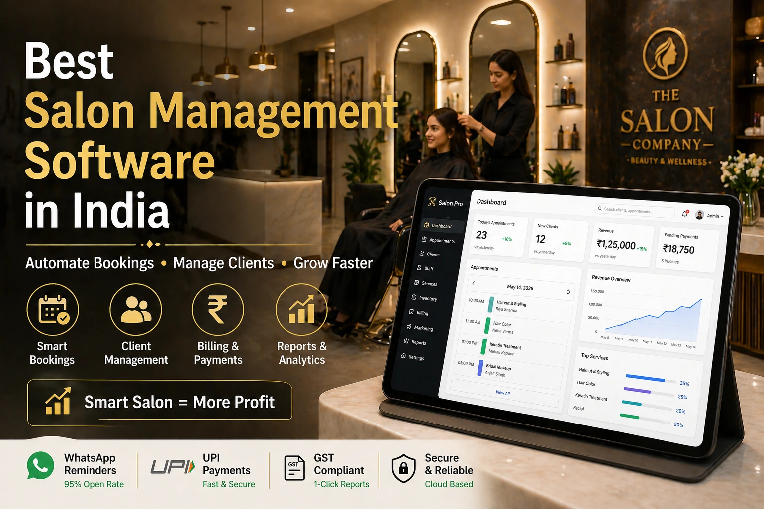 7 Best Salon Management Software in India (Free & Paid): The Ultimate 2026 Guide
