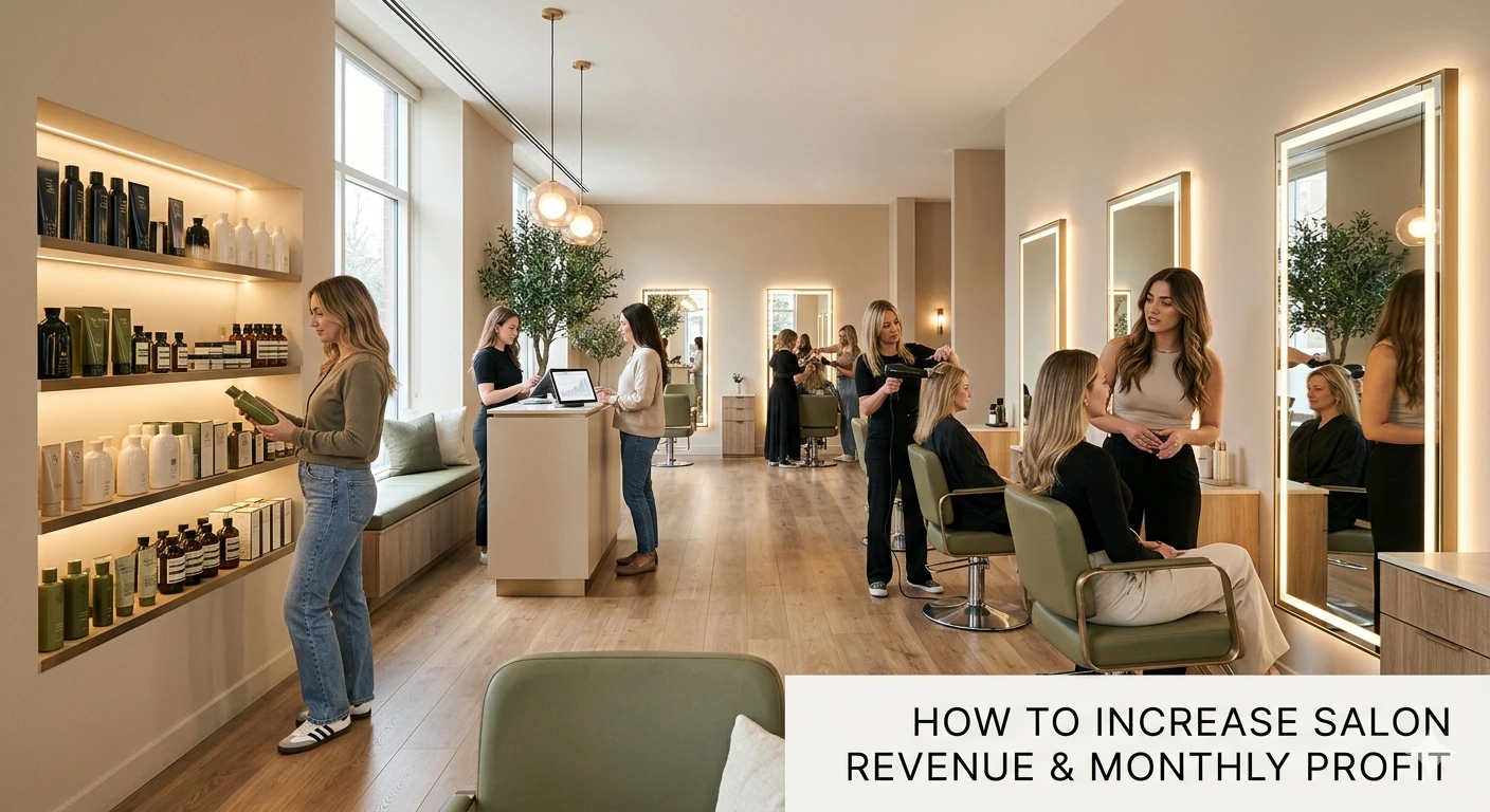 How to Increase Salon Revenue and Monthly Profit