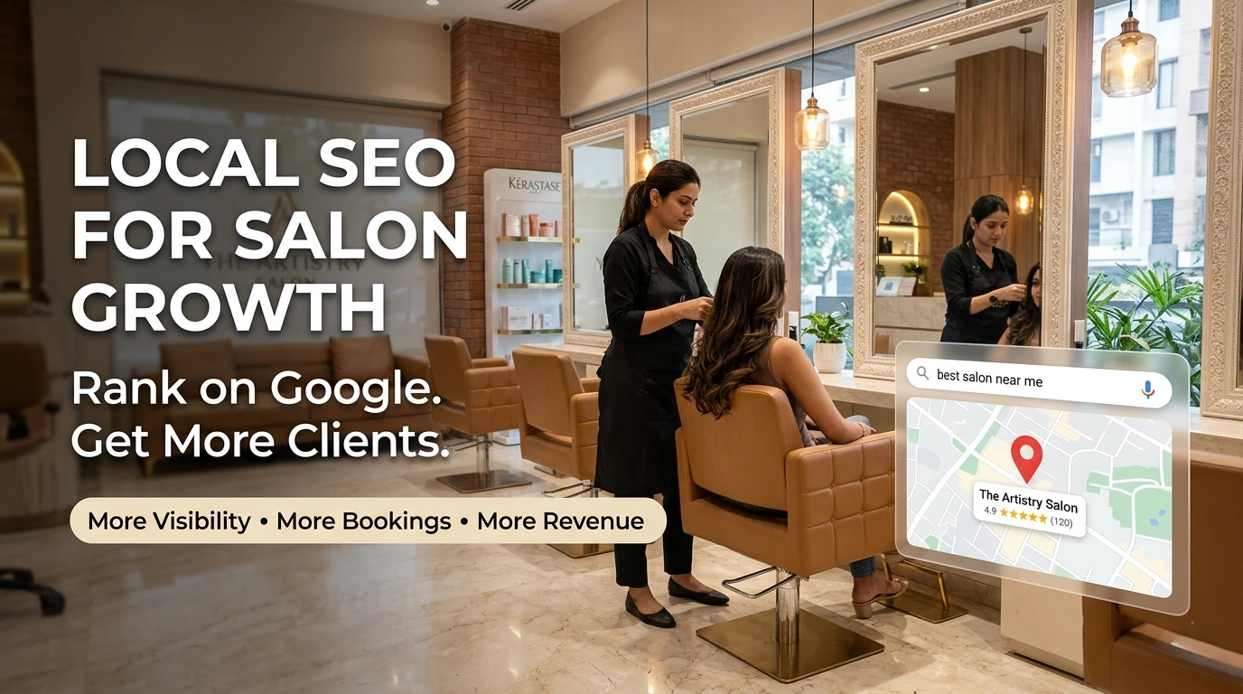 Local SEO for Salon – How to Rank Your Salon on Google Maps in India