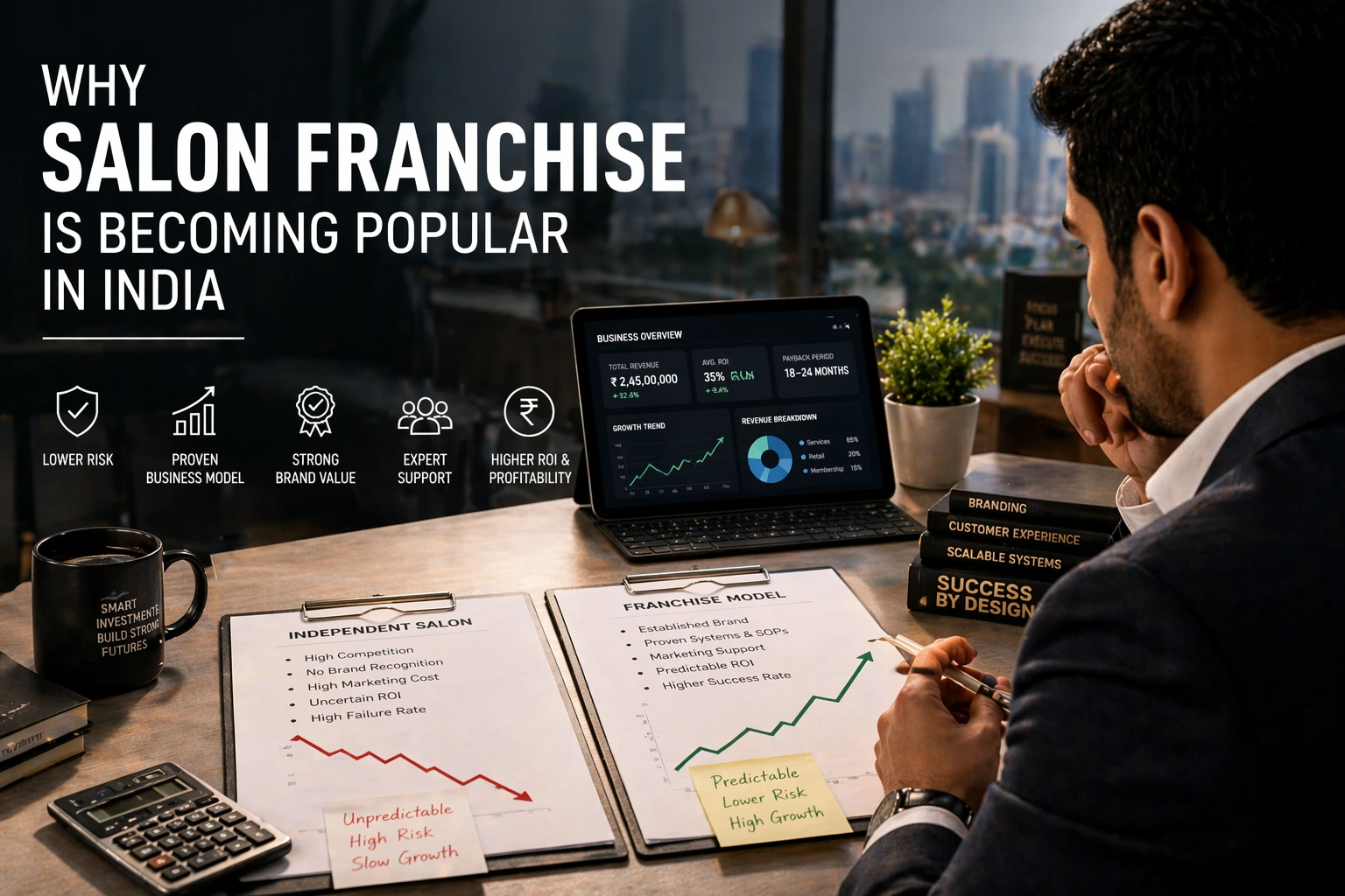 Why Salon Franchise is Becoming Popular in India