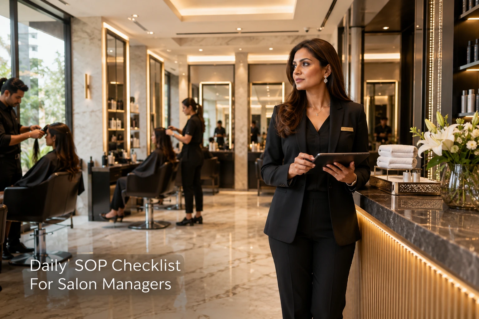 Daily SOP Checklist for Salon Managers
