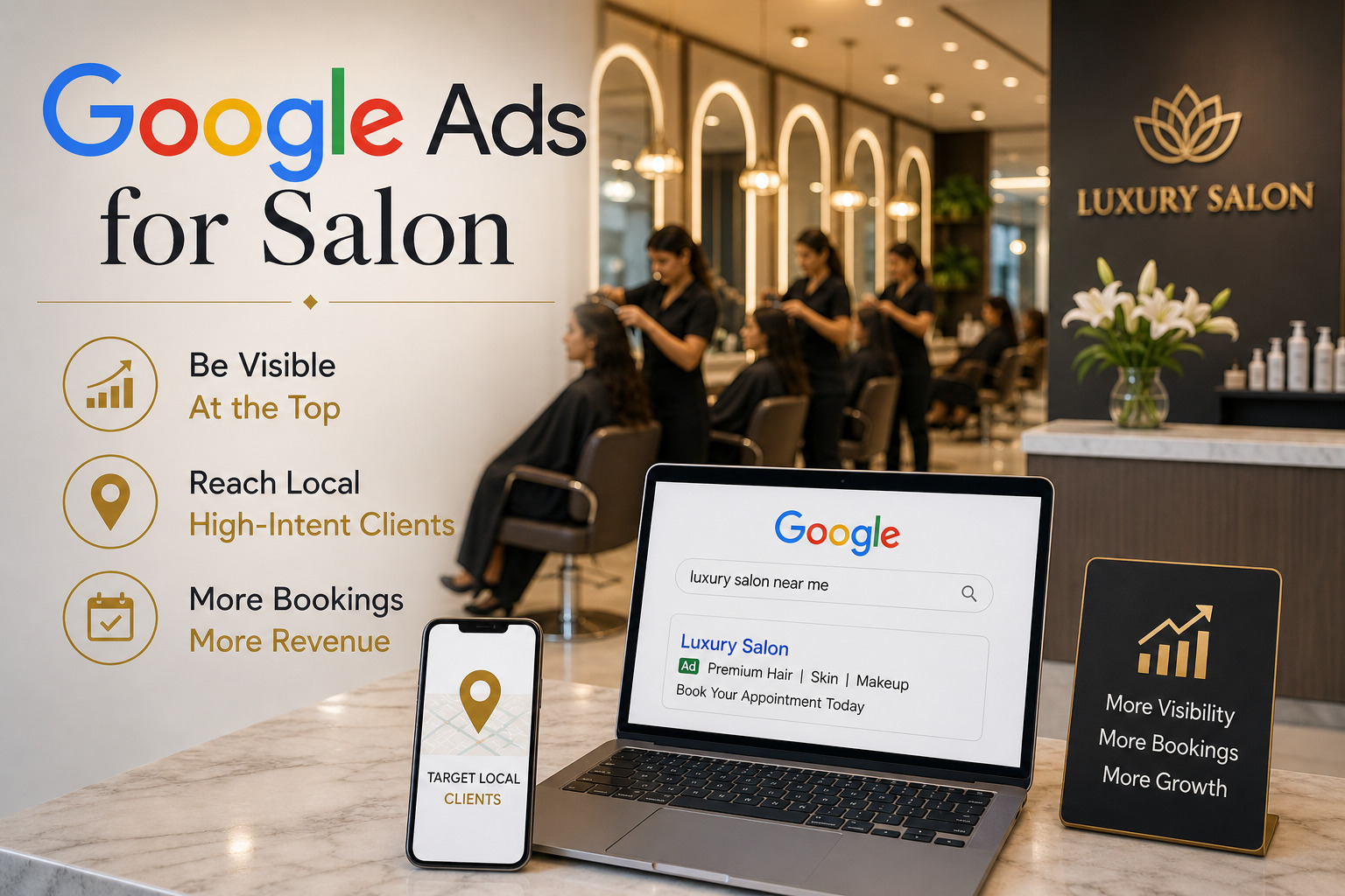 Google Ads for Salon – Beginner Guide (India)