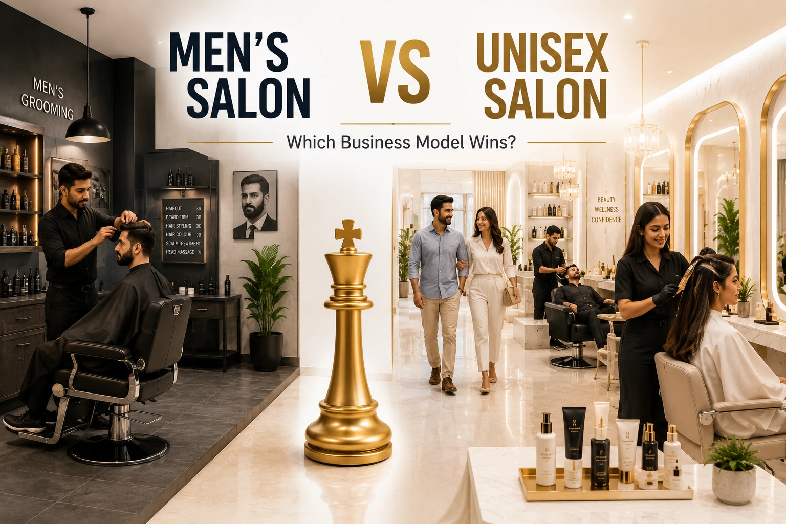 Men's Salon vs Unisex Salon: Which Business Model Is Better?