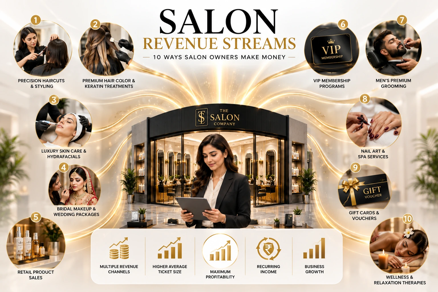 Salon Revenue Streams Explained: 10 Ways Salon Owners Make Money