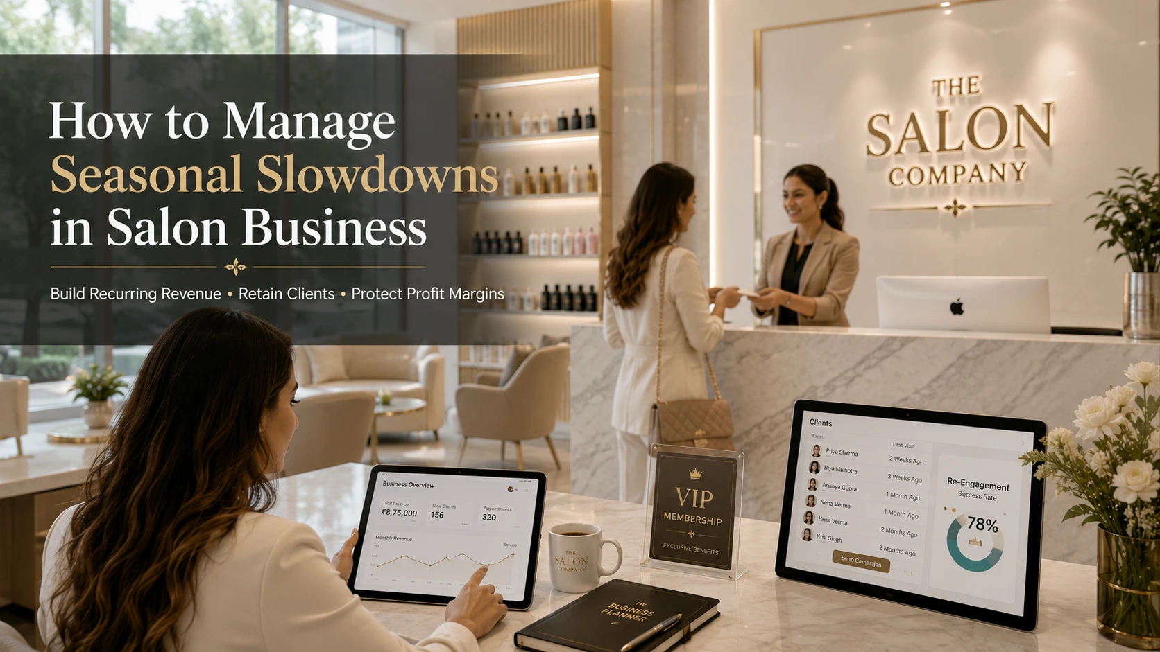 How to Manage Seasonal Slowdowns in Salon Business