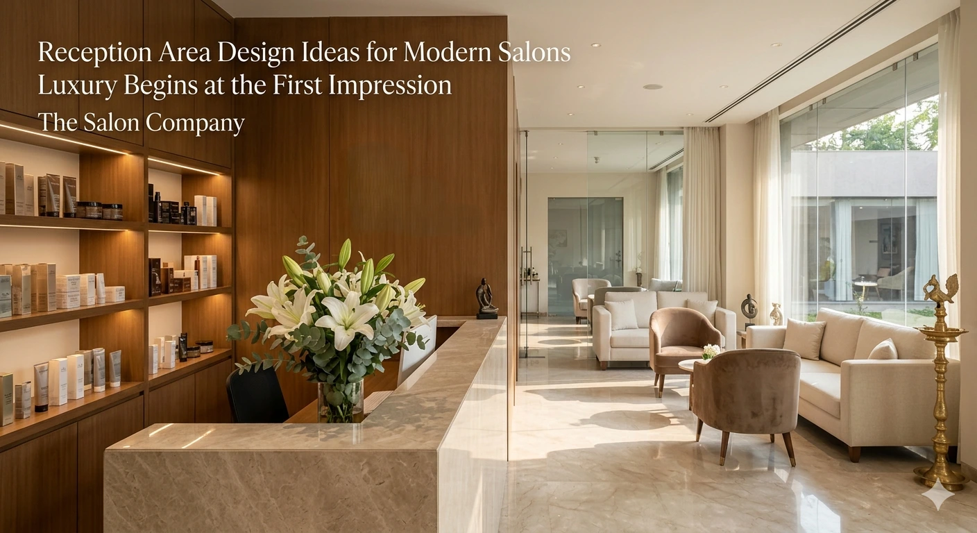 Reception Area Design Ideas for Modern Salons
