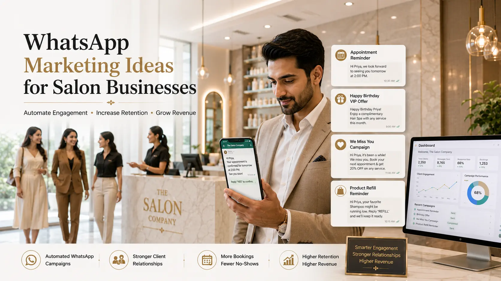 WhatsApp Marketing Ideas for Salon Businesses